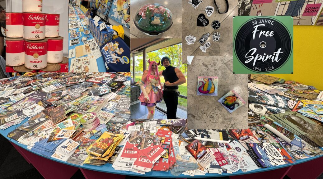 kollage aus bildern der frankenmexx und vom comicsalon erlangen